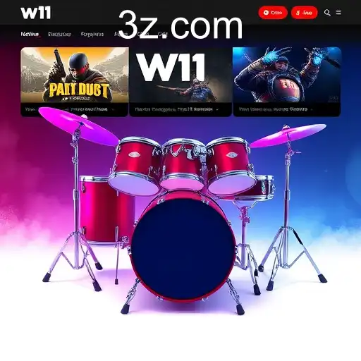 O Futuro dos Jogos com w1 drumsetpg com